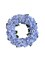 Capri Large Blue Silk Hydrangea Wreath 23” All-Season UV Resistant Front Door Wreath with 16 Hydrangea Heads on Natural Grapevine